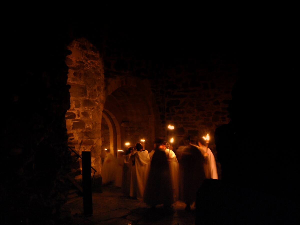 Comienzan las representaciones nocturnas del "Señor de Bembibre" en el Castillo