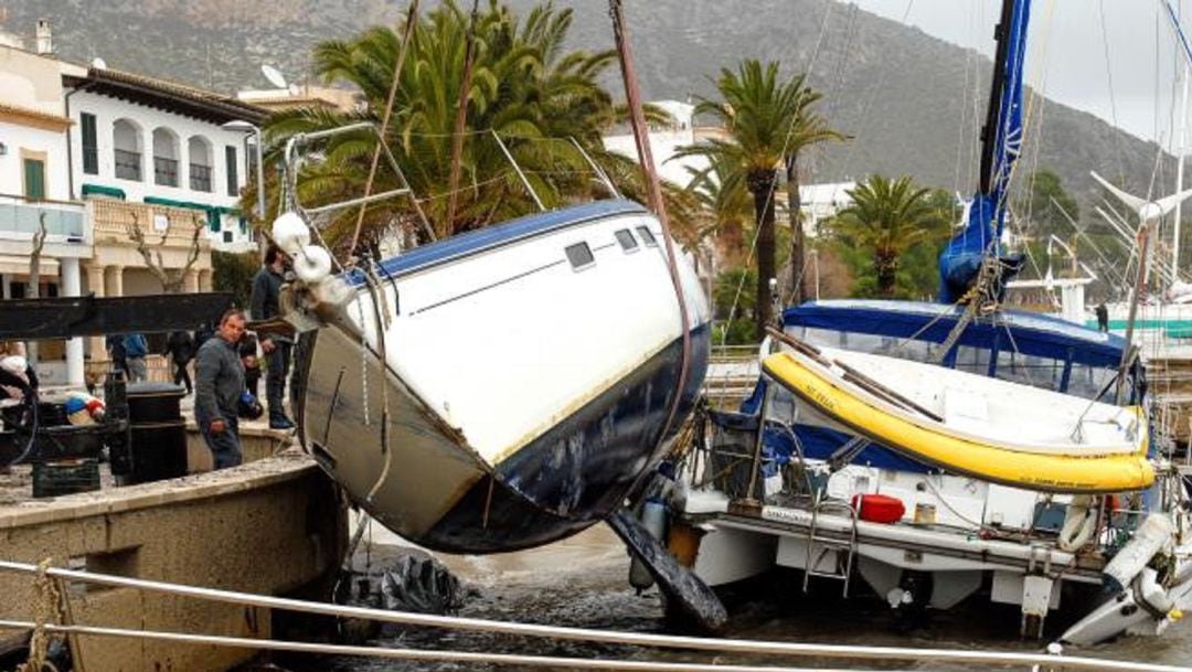 Barcos en Pollença