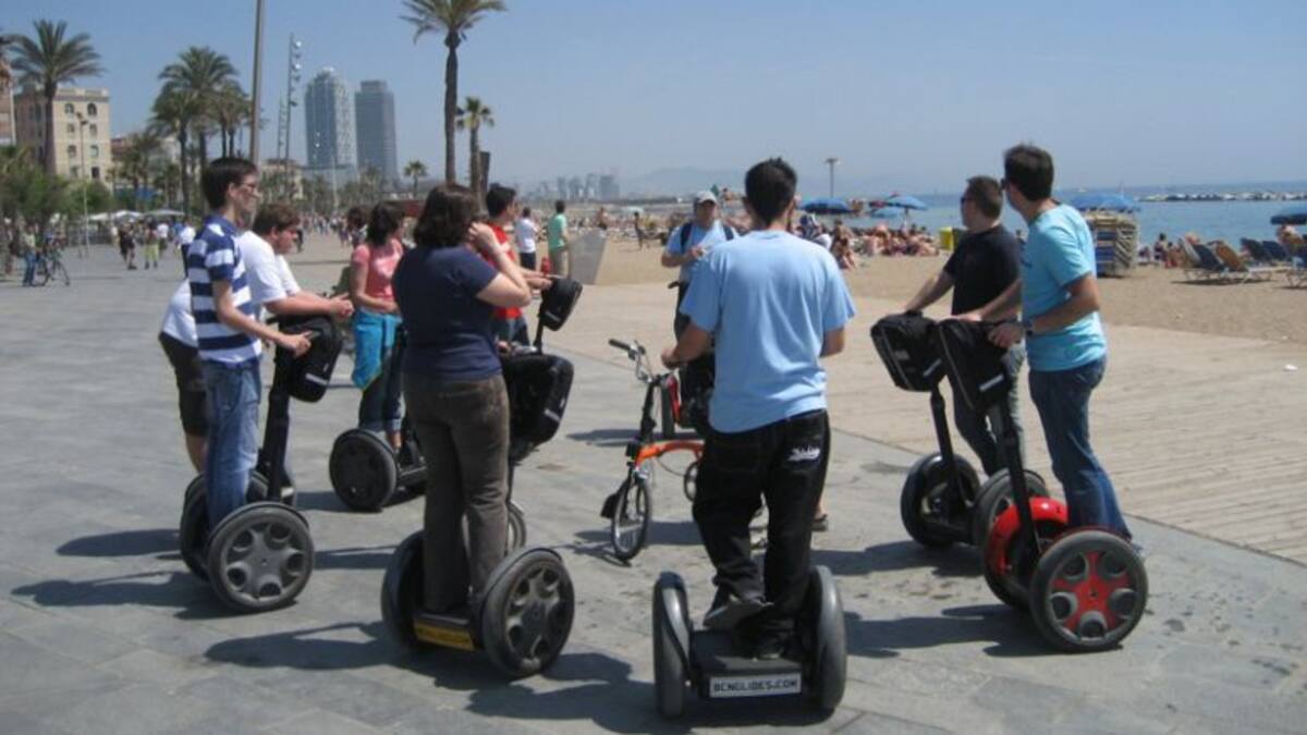 Barcelona vol treure els segways de les voreres