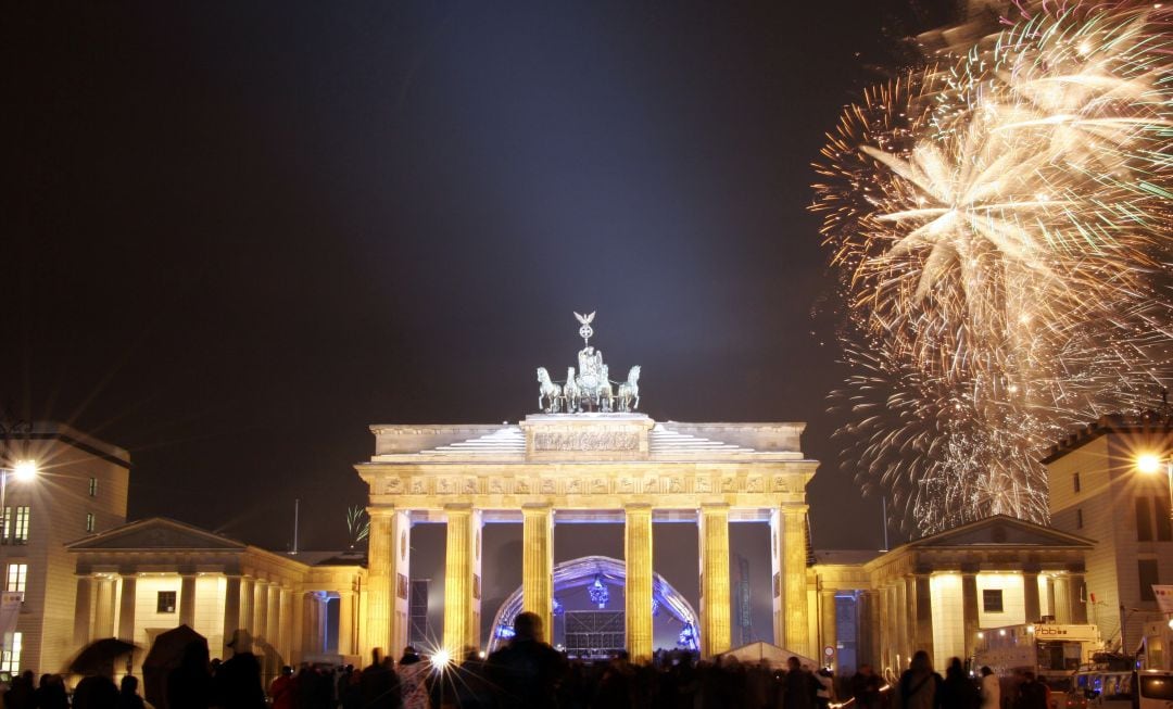 Alemania durante la Nochevieja de 2021.