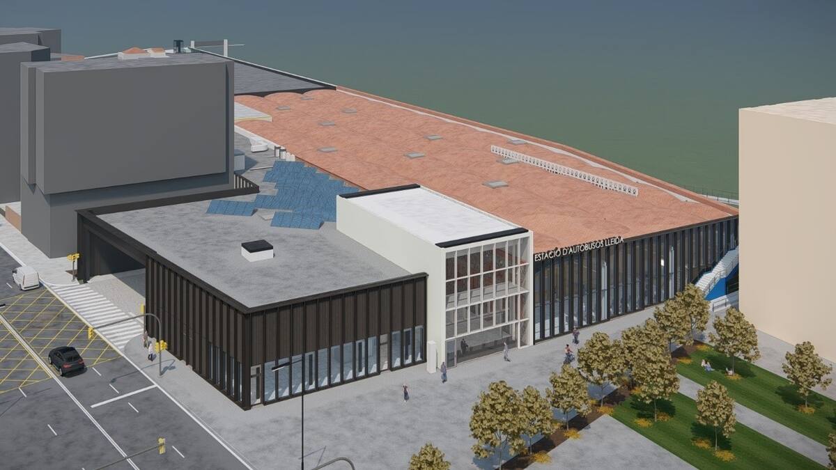 Licitades per 44 milions les obres de la nova estació d'autobusos de Lleida