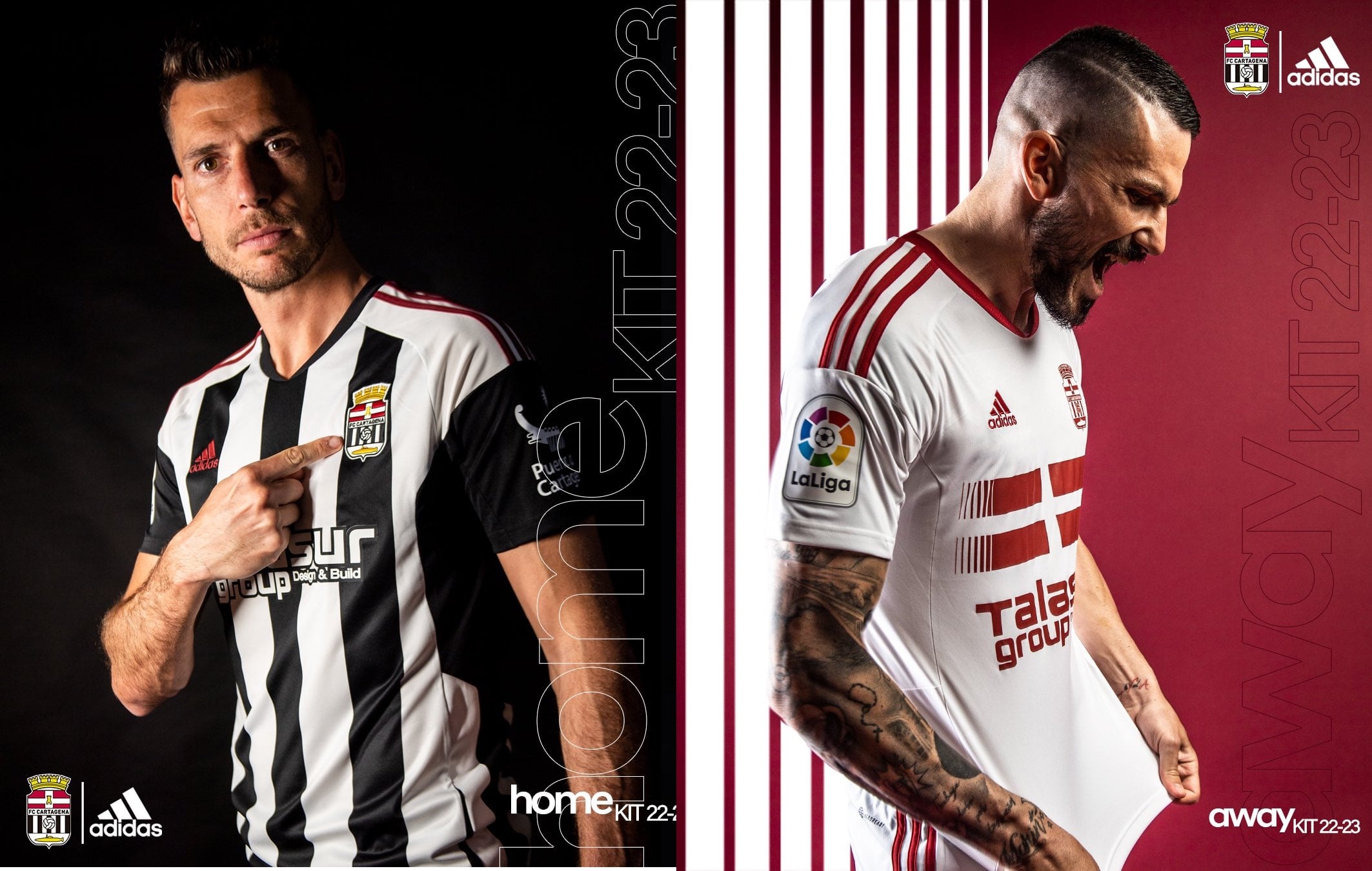 Las nuevas primera y segunda equipación del Efesé