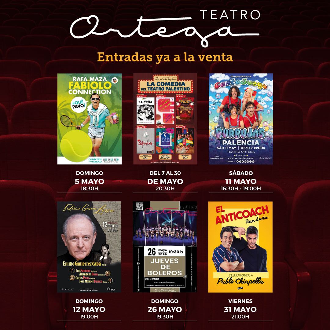 El humor se hace en el Teatro Ortega este mes de mayo