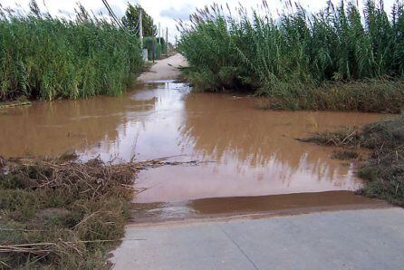 Inundaciones de fincas del arroyo El Regajo