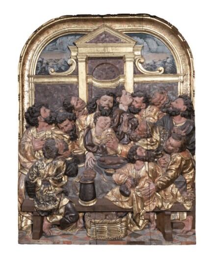 La Cena de Cristo, Juan de Juni (1561)Catedral. Valladolid