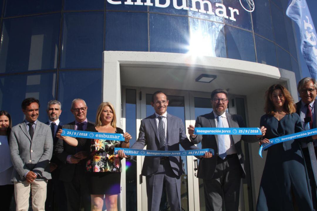 Inauguración de Embumar en Jerez