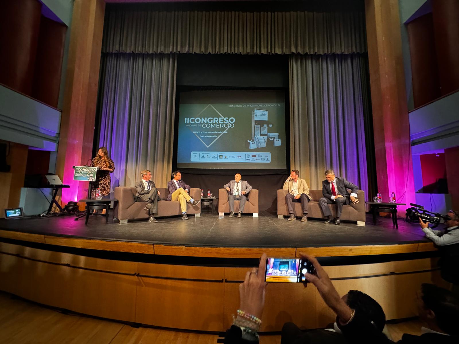 Inauguración del II Congreso Andaluz de Comercio.