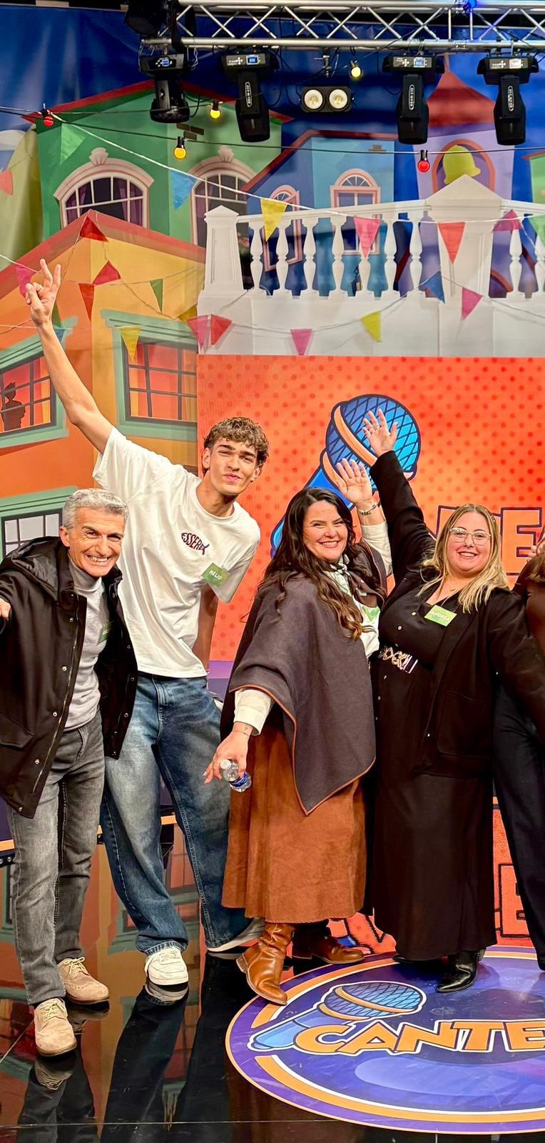 El equipo de Villena en el programa