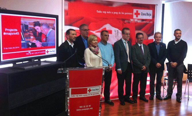 Presentació del projecte de Creu Roja #majors45