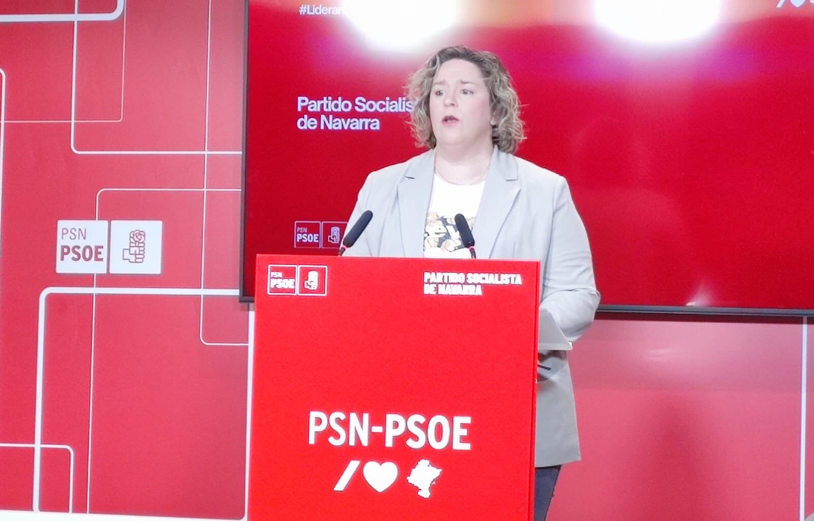 Esther Iso, secretaria de Organización del PSN.