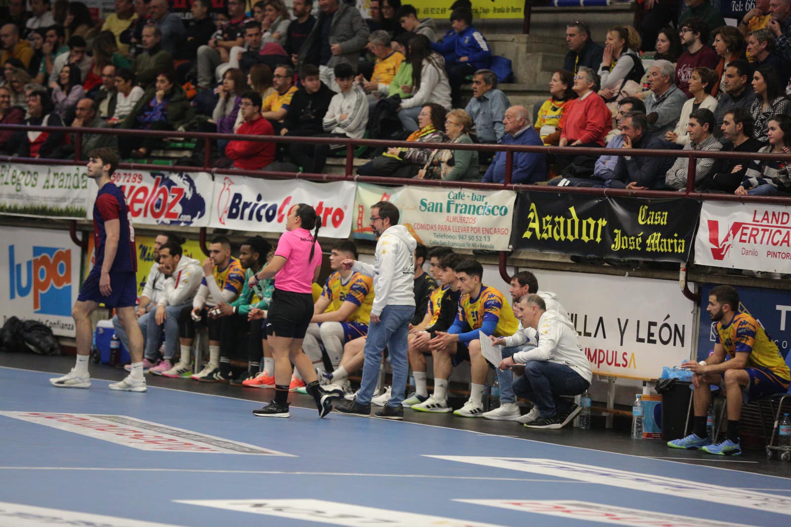 Javier Márquez, en el duelo de la pasada temporada