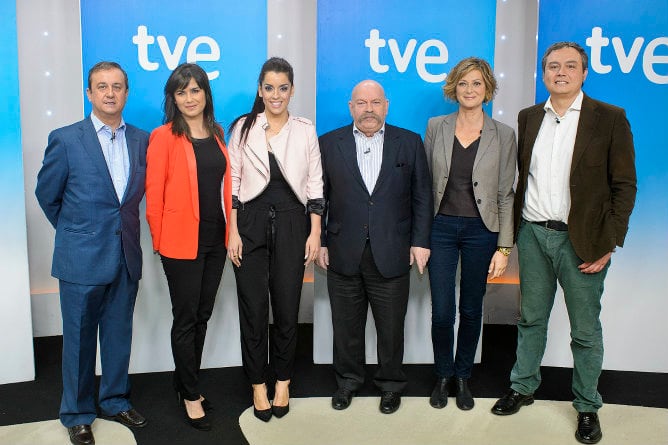 Parte del equipo que TVE desplazará al Festival de Eurovisión encabezado por Ruth Lorenzo