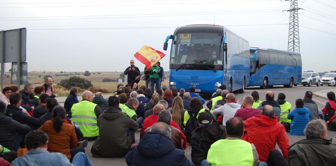 A pie de calle Madrid Oeste 26-10-2018 – Huelga de funcionarios de prisiones