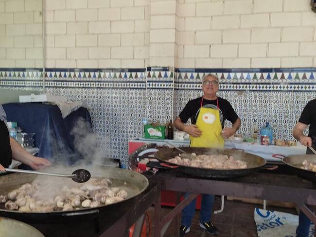 Imagen de uno de los últimos encuentros festeros