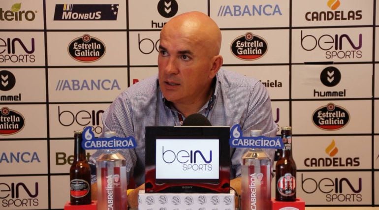 Luís César Sampedro, entrenador del CD Lugo