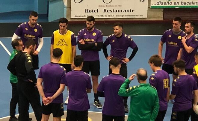 Entrenamiento esta semana en el Santiago Manguán