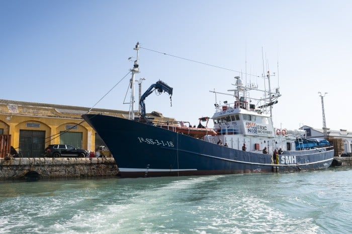 Barco de salvamiento Aita Mari