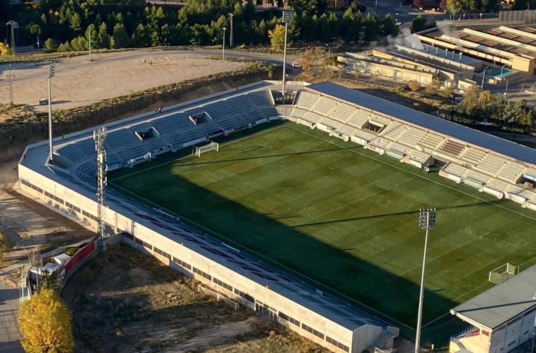 La Fuensanta vista desde el aire