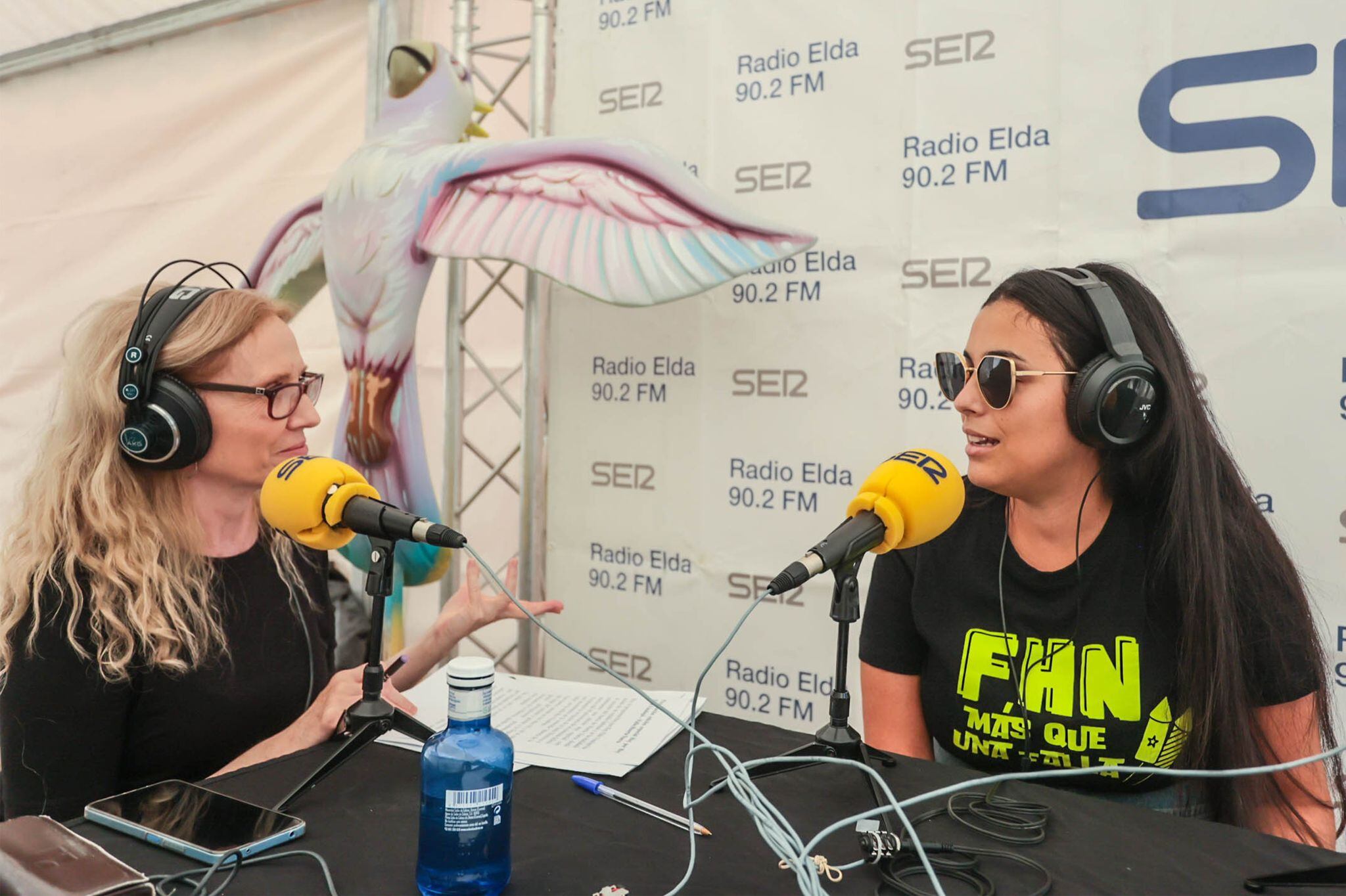 Andrea Villena, integrante de la comisión de la Falla Huerta Nueva.