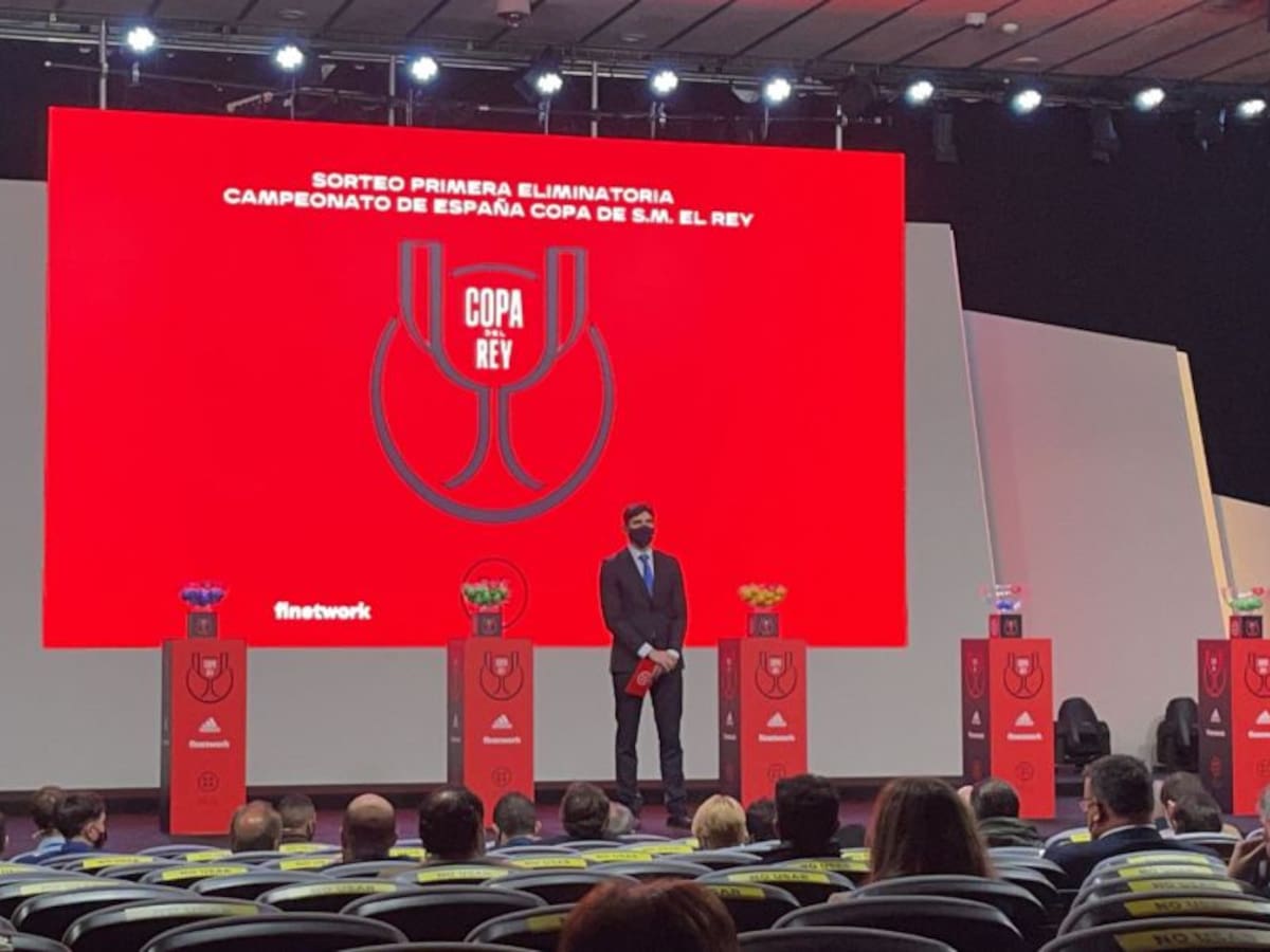 Los emparejamientos de la primera ronda de la Copa del Rey 2021/2022