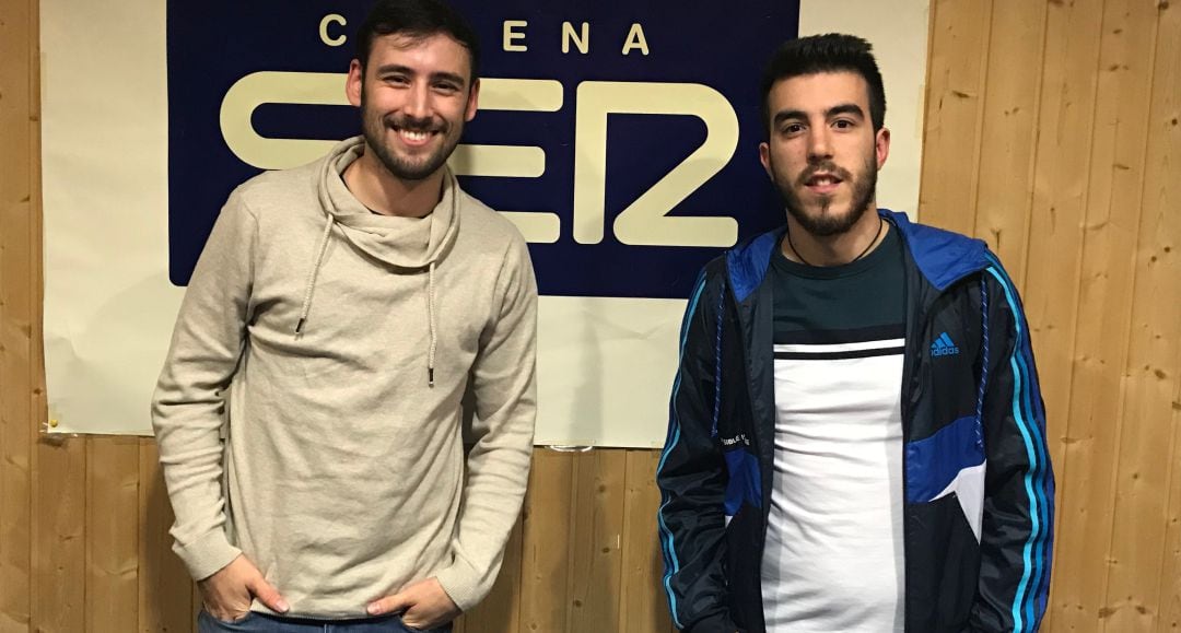 Dos de los componentes del grupo valdepeñero "Frágiles" han sido los protagonistas del "Garaje de la SER"