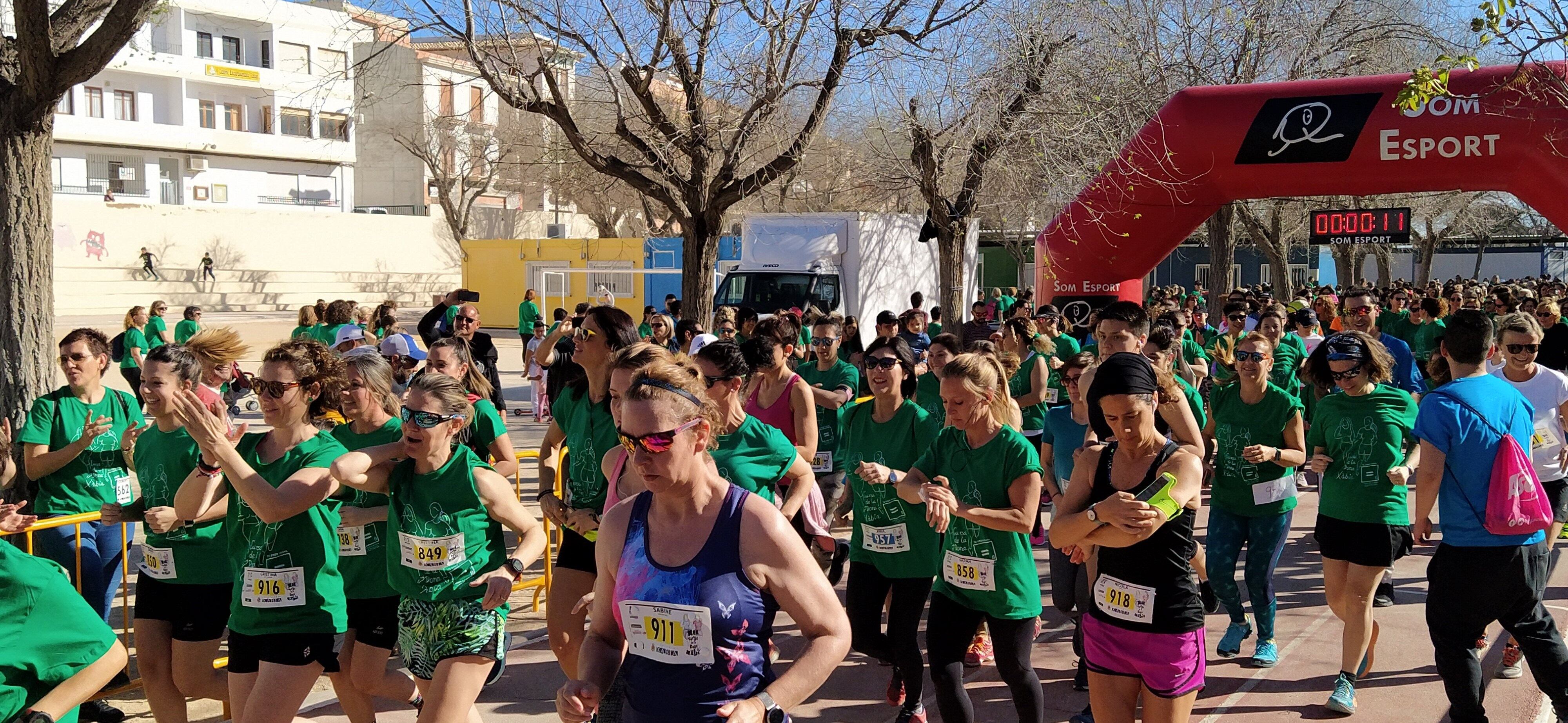 Imagen de archivo de la Cursa de la Dona de Xàbia del año 2020.