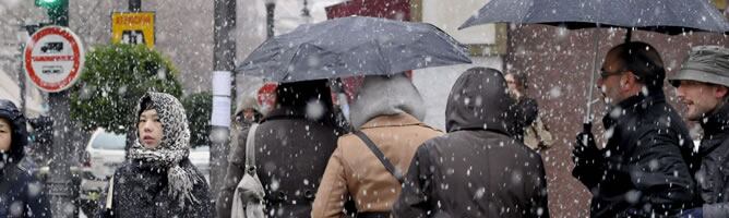 El temporal ha llevado nieva a Granada