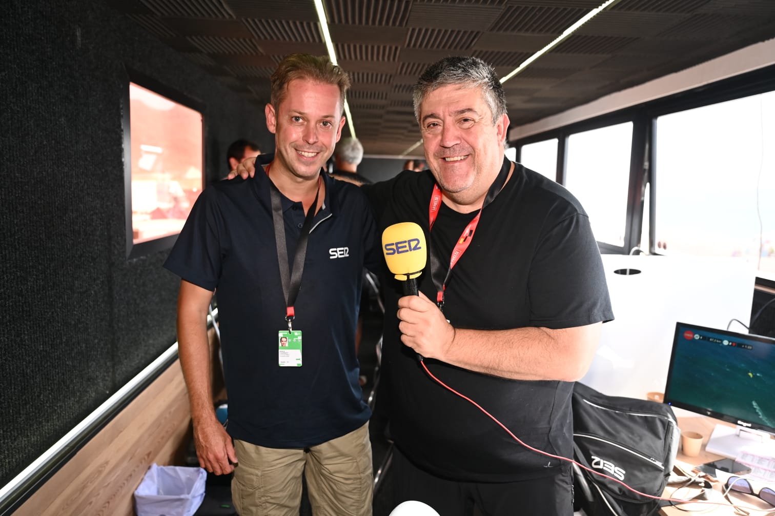 La cadena SER narró un final de etapa en el Parque Natural.