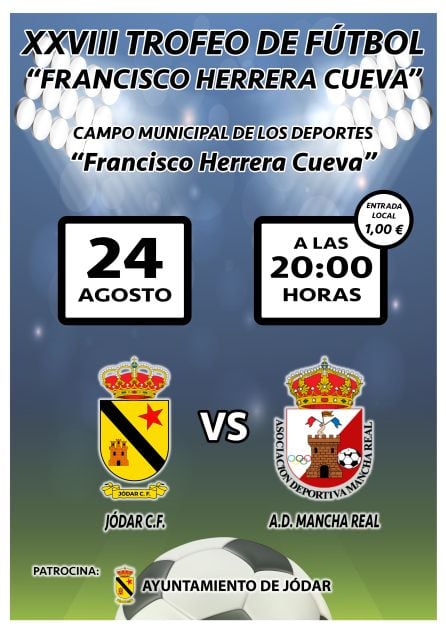 Cartel anunciador del Trofeo &#039;Francisco Herrera Cueva&#039;