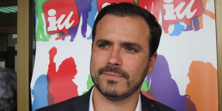 Alberto Garzón, líder de IU