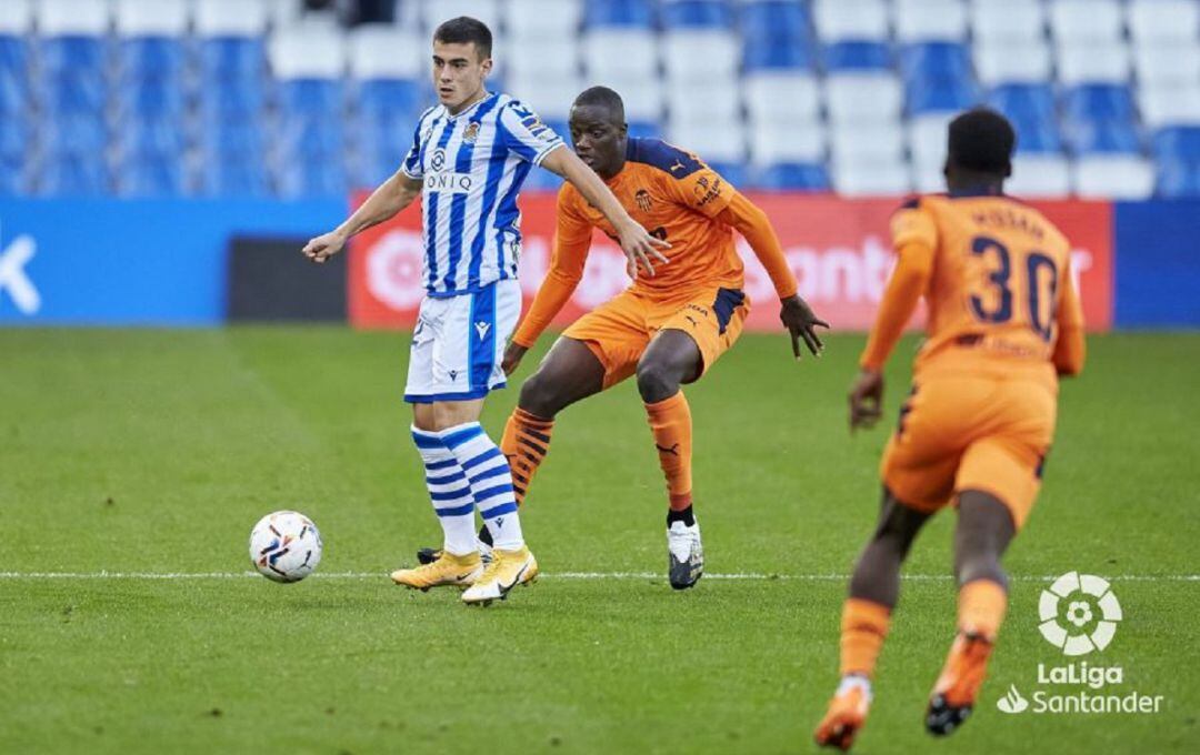 Diakhaby ante la Real Sociedad