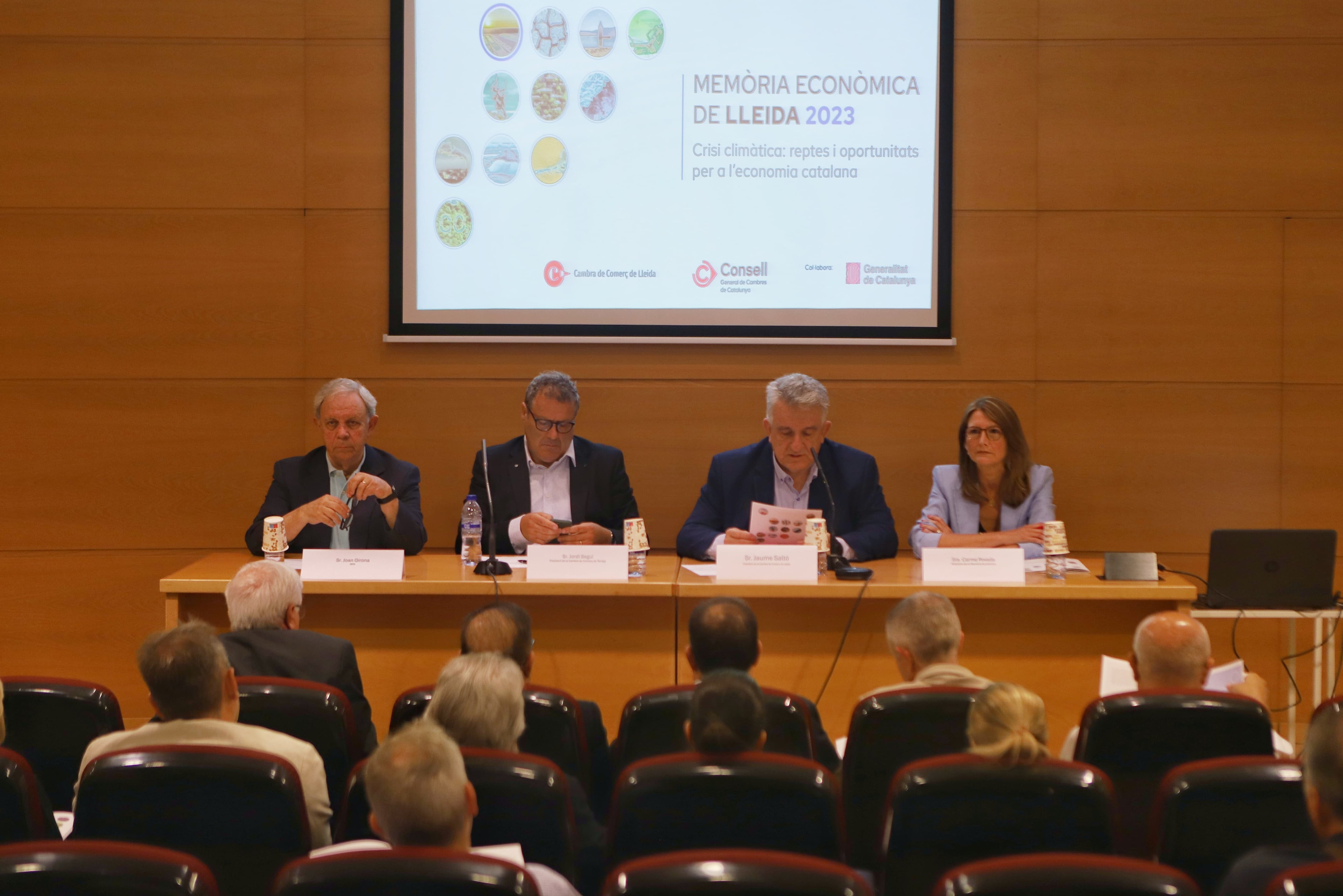 Presentació de la Memòria 2023 de la Cambra de Comerç de Lleida