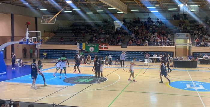 Un momento del partido