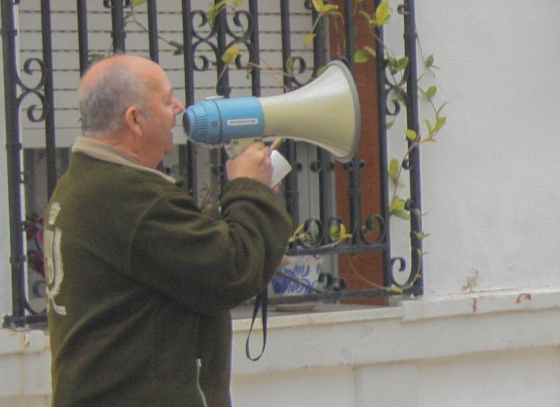 Rafa García, encargado del bando municipal de Ròtova