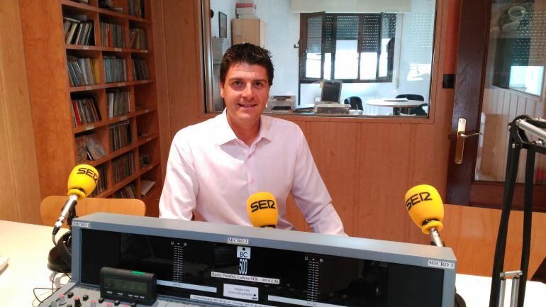 David Sánchez, responsable de la Antena Local de la Cámara de Comercio de Valladolid en Peñafiel