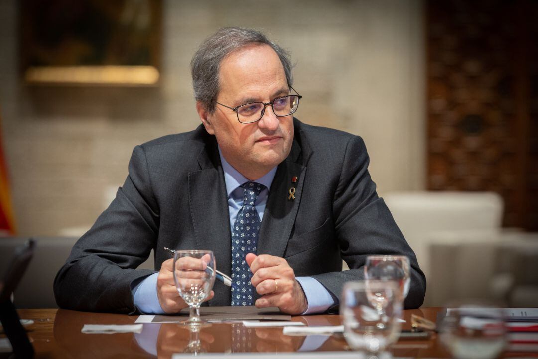 El president de la Generalitat, Quim Torra