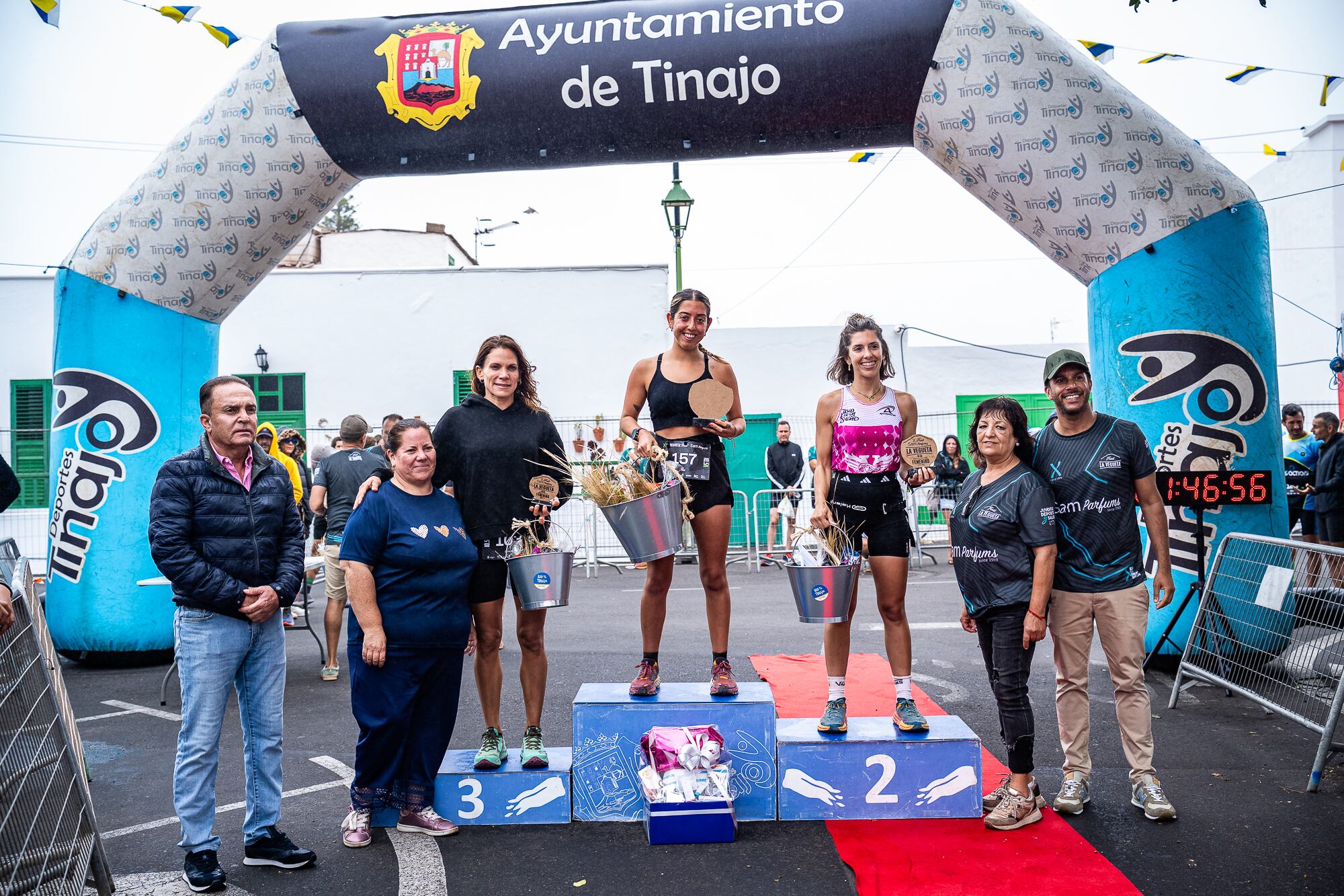 Pódium femenino 10km.