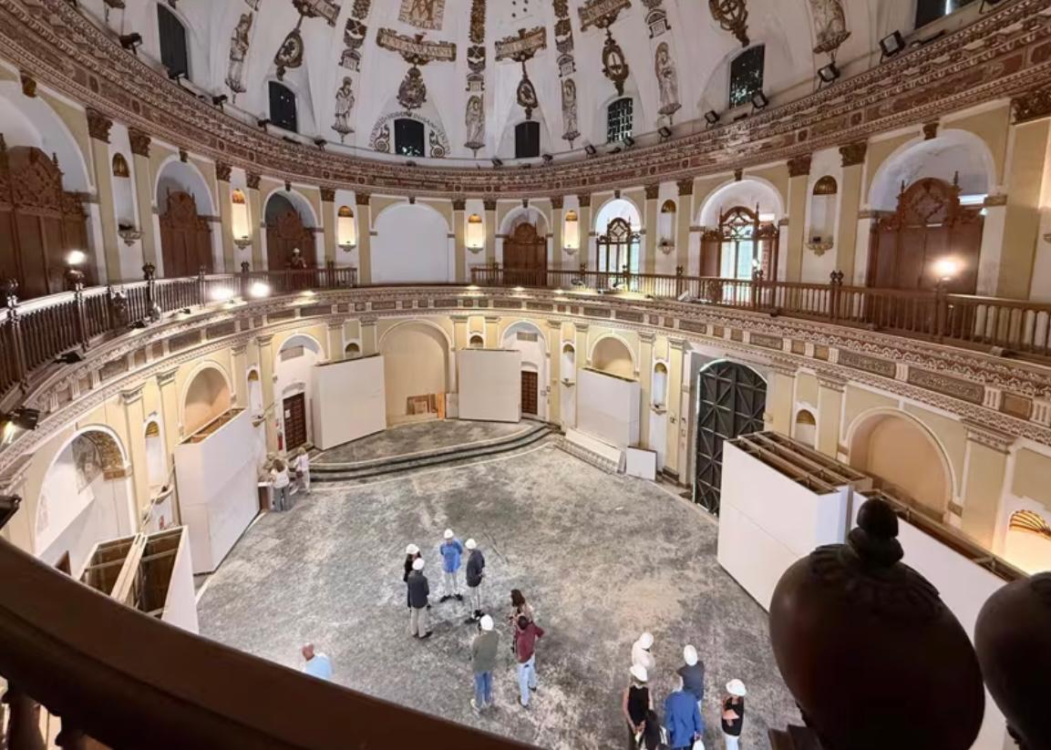 Imagen de archivo del Interior de San Hermenegildo tras la finalización de las obras en julio de 2025.- MARÍA JOSÉ LÓPEZ-EUROPA PRESS