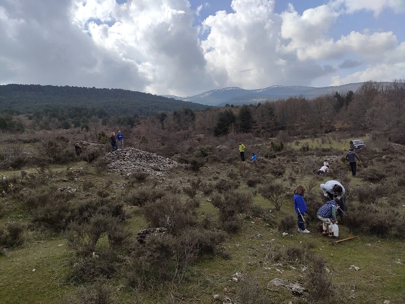 La Trashumanda es una de las actividades organizadas por la asociación ¡Que la Sierra Baile!