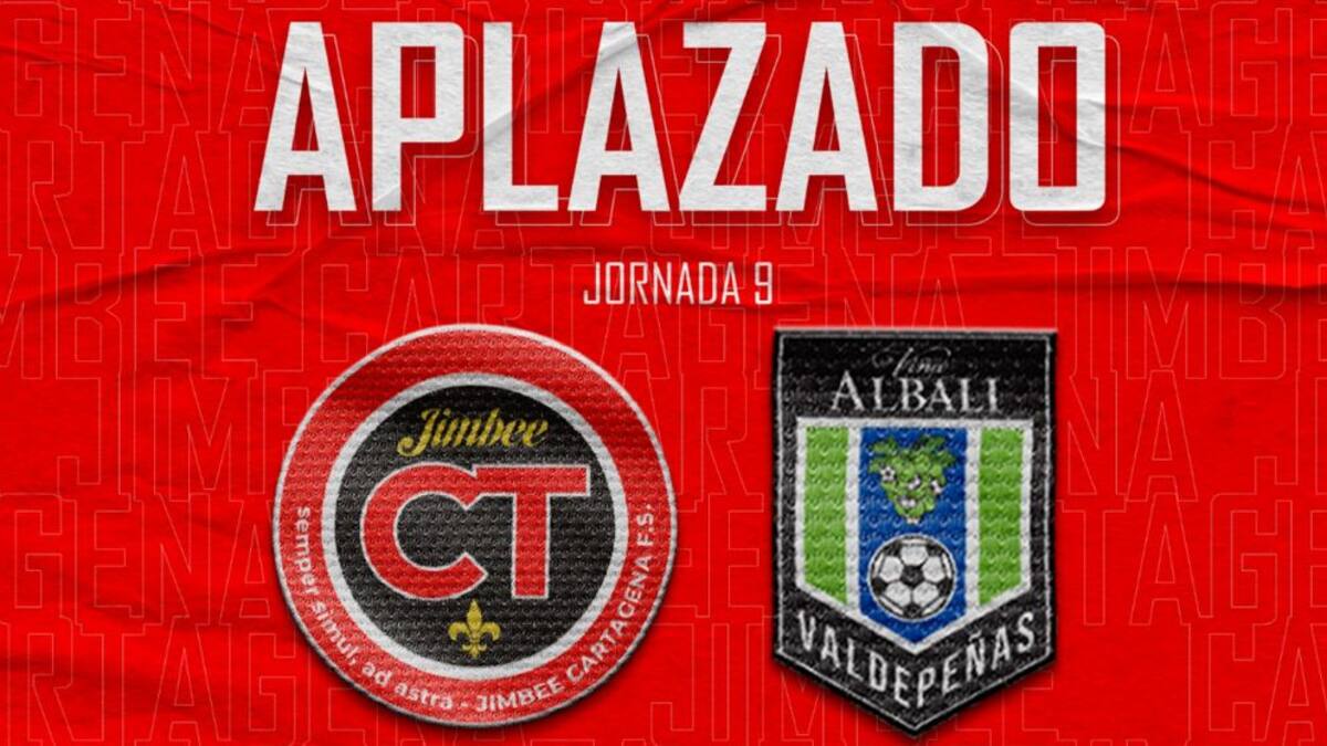 Aplazado el Jimbee Cartagena-Viña Albali Valdepeñas