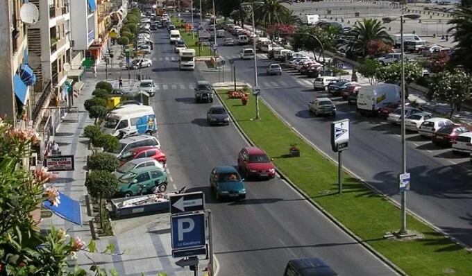Avenida Virgen del Carmen en Algeciras