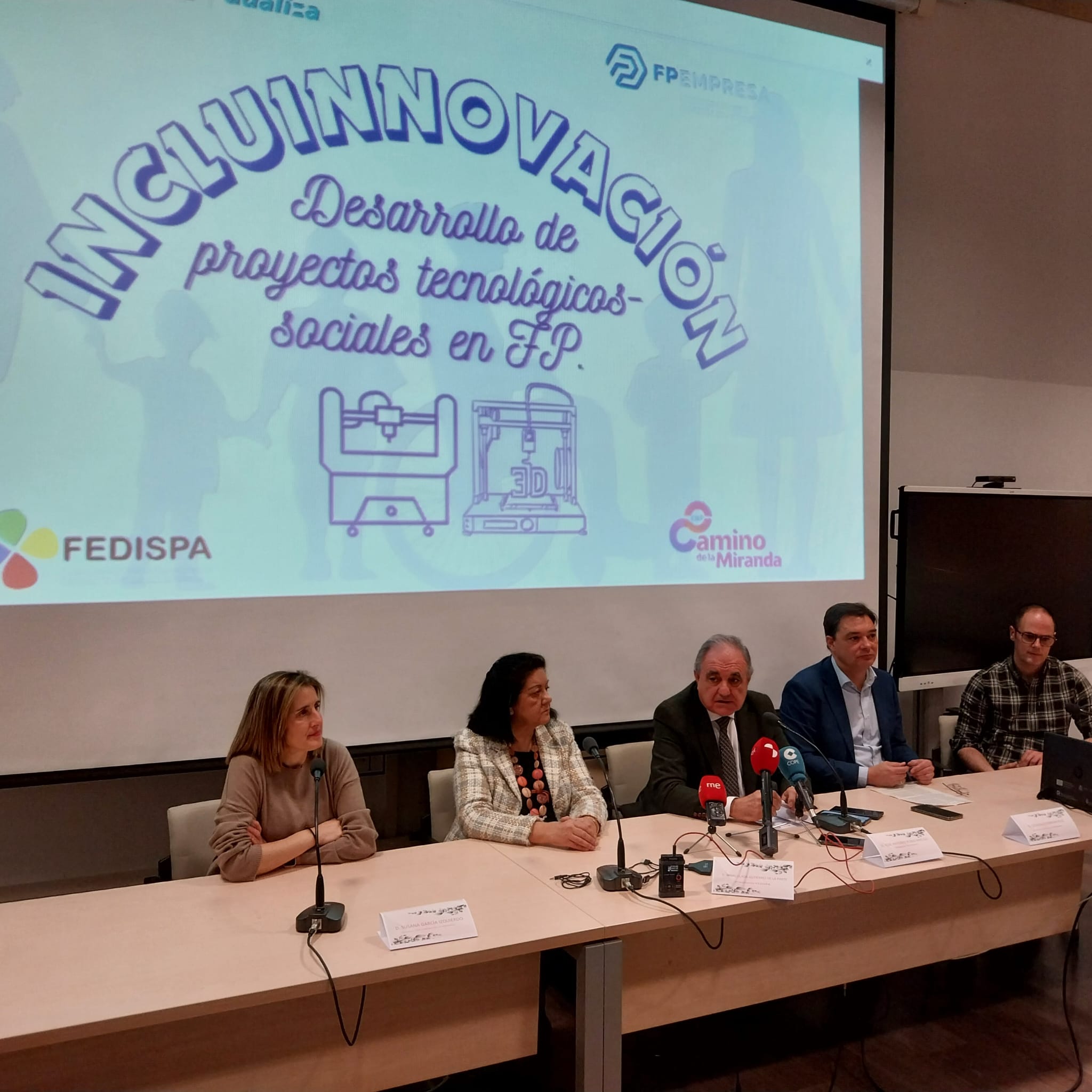 El CIFP Camino de la Miranda presenta ‘IncluInnovación: desarrollo de proyectos tecnológicos-sociales en la FP’