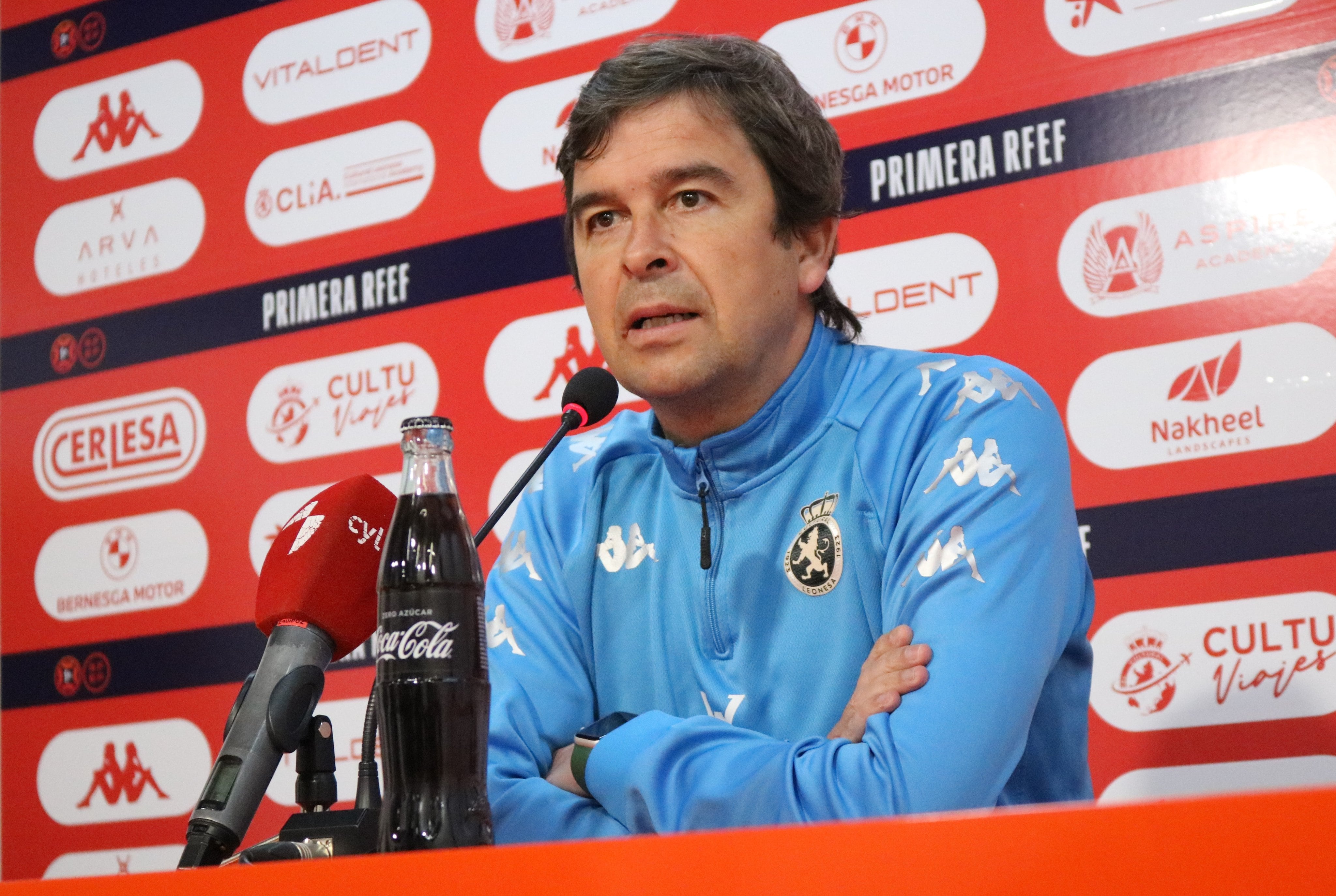 Docampo, ante los medios