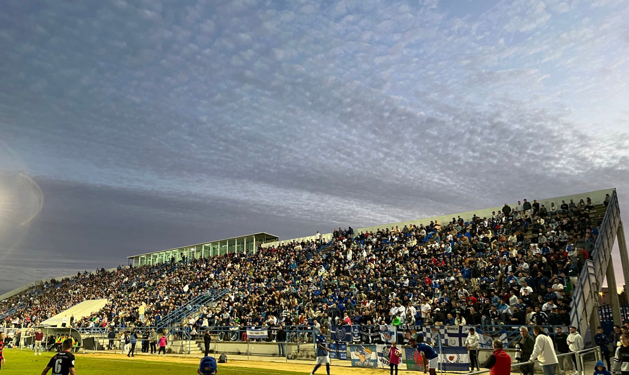 Aficionados Xerez CD en el Pedro Garrido