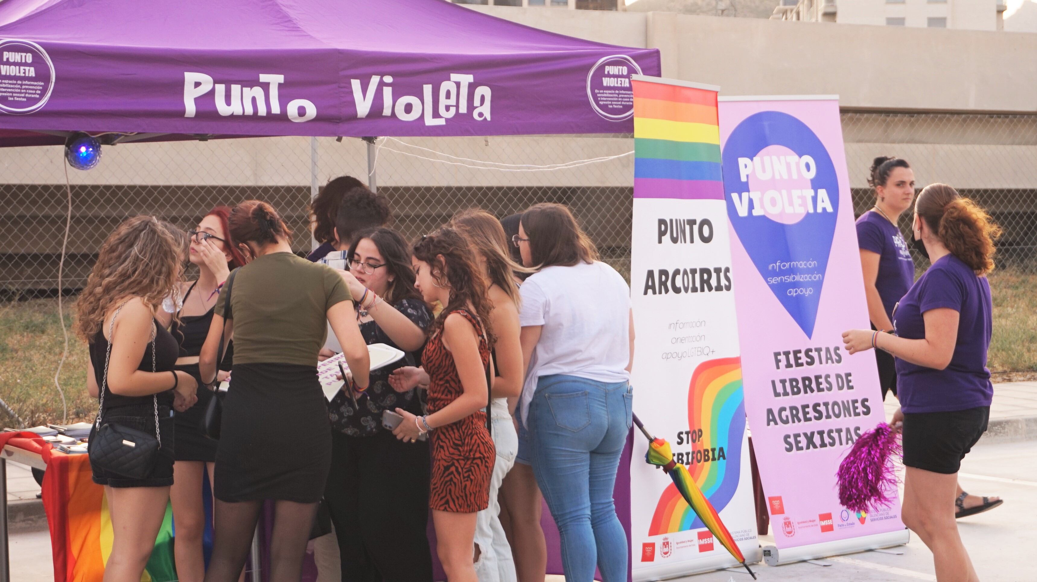 Punto Violeta - Punto Arcoíris