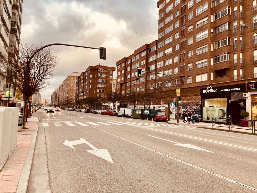 Calle Vitoria en el Barrio de Gamonal