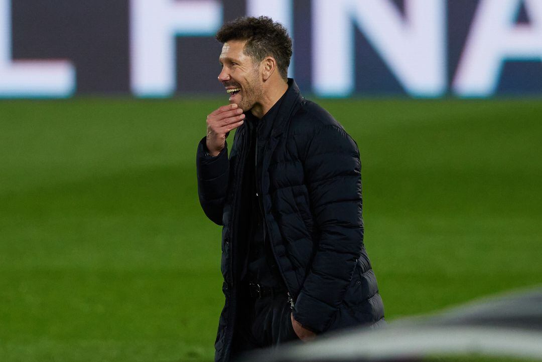 Simeone, entrenador del Atlético de Madrid. 