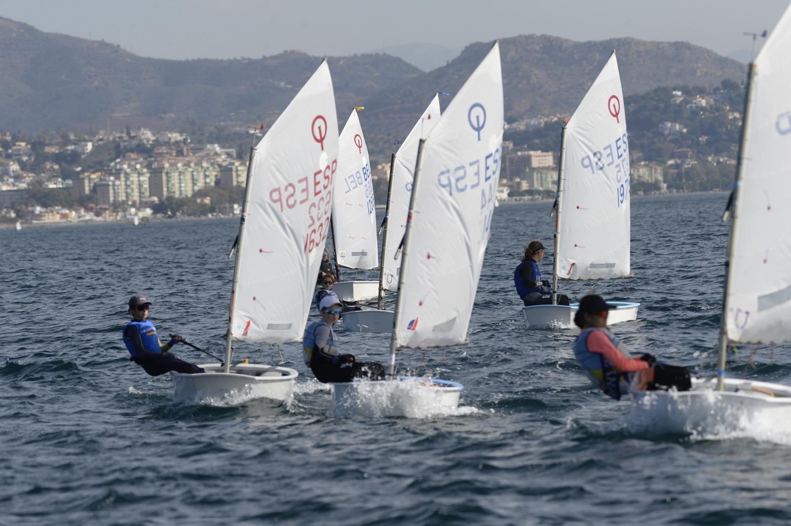 Embarcaciones participantes en la segunda etapa del Circuito Provincial 'Senda Azul' 2025