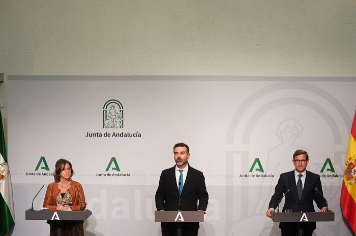 Un momento de la comparecencia