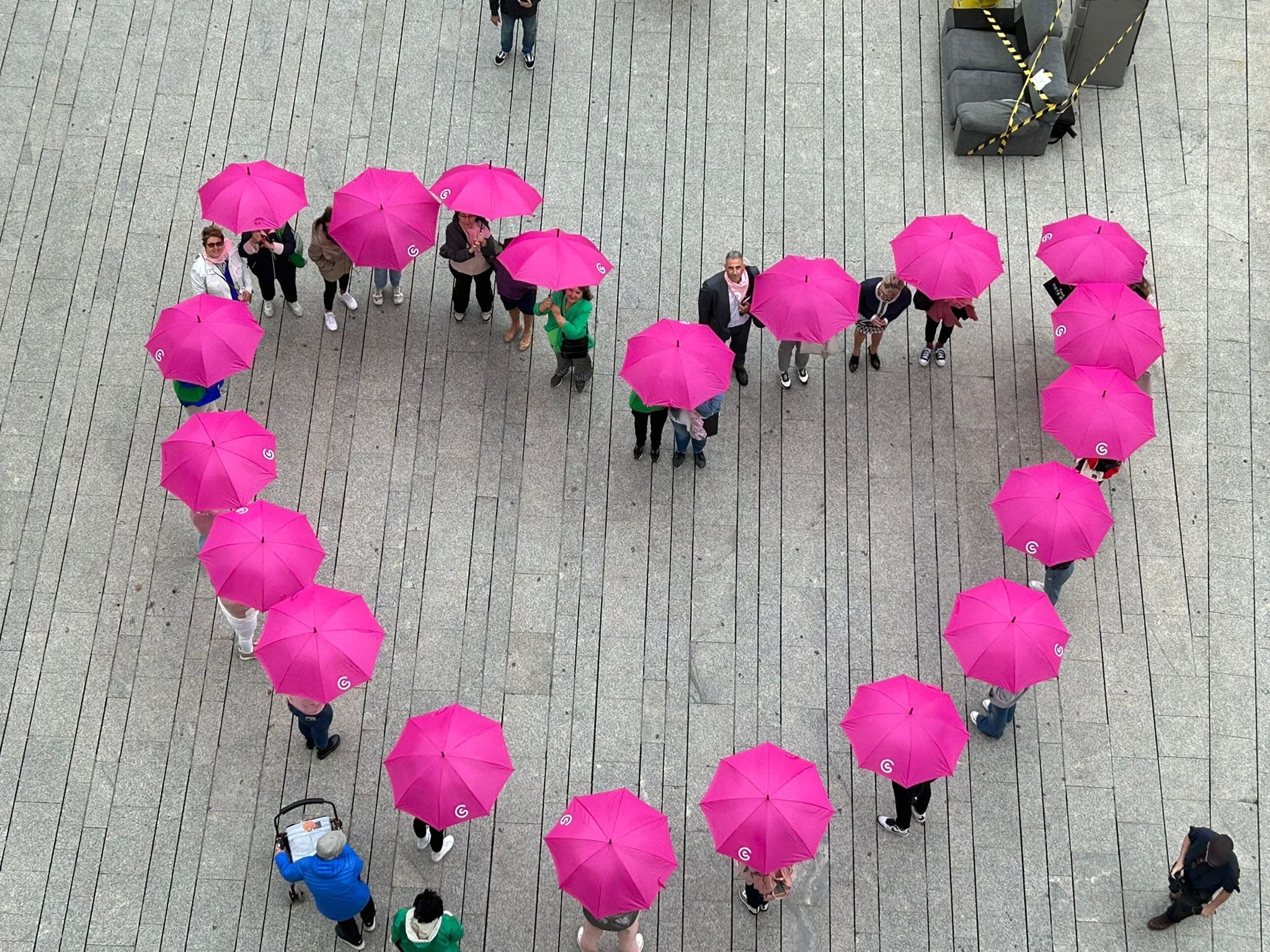 Acto en Calahorra en el día contra el cáncer de mama